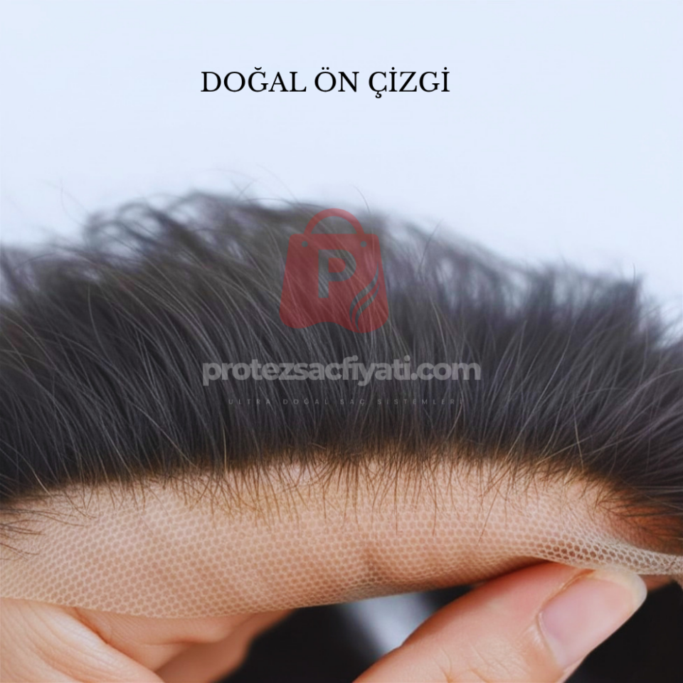 Q6 Model Protez Saç İthal İnce Tül ve Pu 7x9